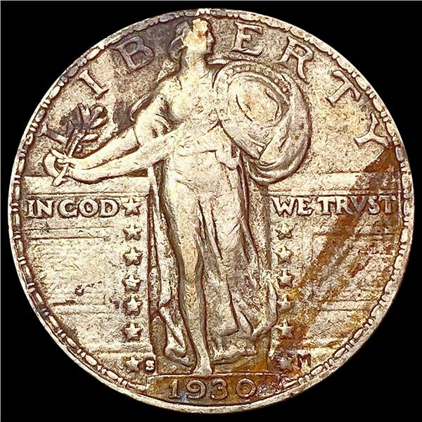 1930-S Standing Liberty Quarter NEARLY UNCIRCULATED