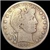 1901-S Barber Half Dollar NICELY CIRCULATED