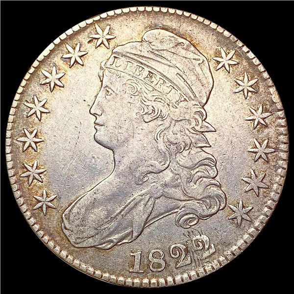 1822 Capped Bust Half Dollar CLOSELY UNCIRCULATED