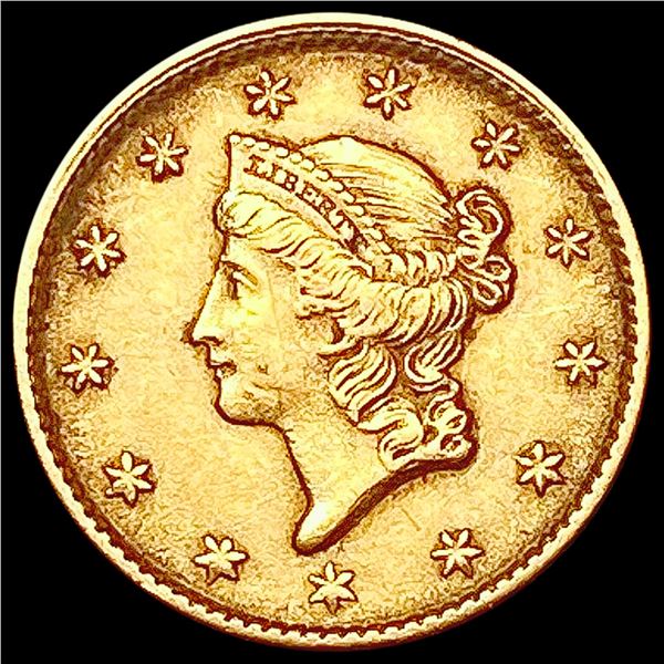 1853 Rare Gold Dollar CLOSELY UNCIRCULATED