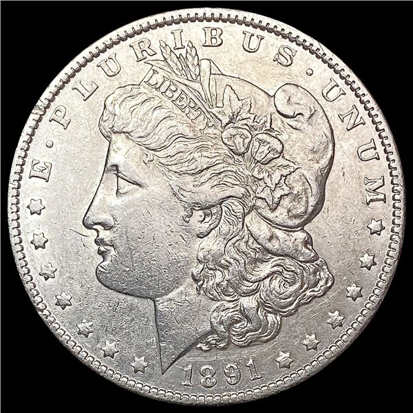 1891 Morgan Silver Dollar UNCIRCULATED