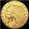Image 1 : 1913 $5 Gold Half Eagle CLOSELY UNCIRCULATED