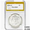 1878-CC Morgan Silver Dollar PGA MS64