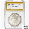 1878 7/8TF Morgan Silver Dollar PGA MS61