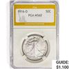 1916-D Walking Liberty Half Dollar PGA MS60