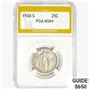 1930-S Standing Liberty Quarter PGA MS64
