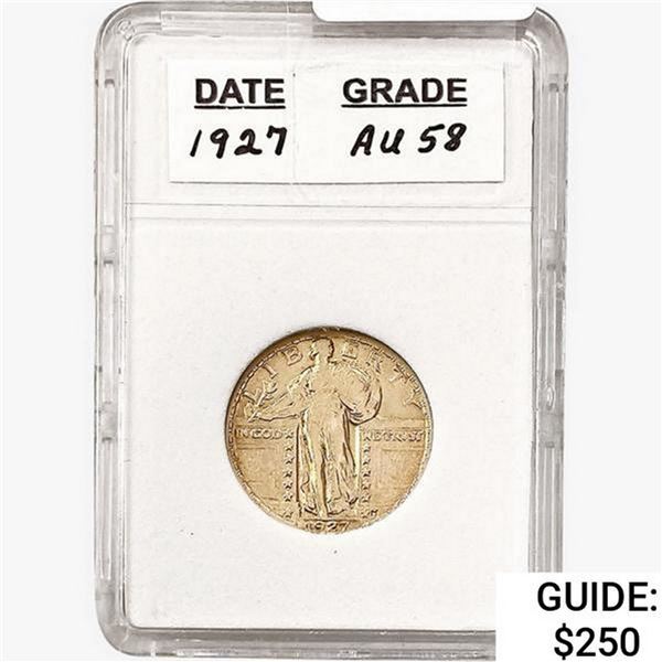 1927 Standing Liberty Half Dollar  AU58