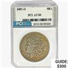 1897-O Morgan Silver Dollar PCI AU50