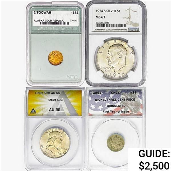 [4] 1862-1974 Varied World Coinage