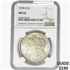 Image 1 : 1878-S Morgan Silver Dollar NGC MS62