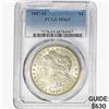 1887-O Morgan Silver Dollar PCGS MS63