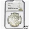 Image 1 : 1890-O Morgan Silver Dollar NGC MS62