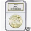 Image 1 : 1924 Silver Peace Dollar NGC MS65