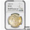 1904-O Morgan Silver Dollar NGC MS66+