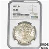Image 1 : 1890 Morgan Silver Dollar NGC MS63