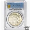 1927-S Silver Peace Dollar PCGS AU55