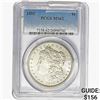 Image 1 : 1885 Morgan Silver Dollar PCGS MS62