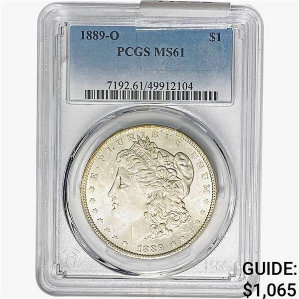 1889-O Morgan Silver Dollar PCGS MS61