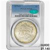 1878-S CAC Morgan Silver Dollar PCGS MS65
