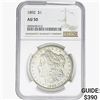 1892 Morgan Silver Dollar NGC AU50