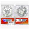 Image 2 : [2] 2012-S Silver Eagle ANACS RP/PR70 DCAM Set