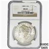 Image 1 : 1880-S Morgan Silver Dollar NGC MS65