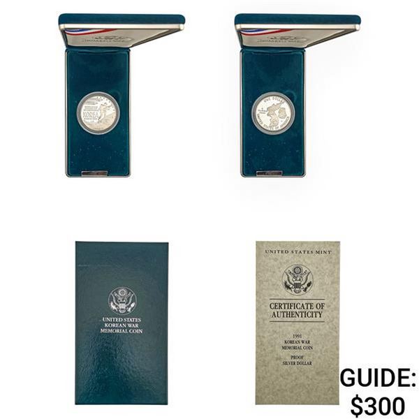 1991 0.76 oz Silver $1 Proof