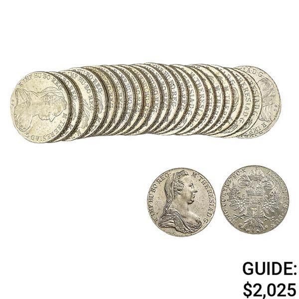 [25] 1780 SF Austria Maria Theresia Silver Thaler
