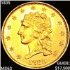 1835 $2.50 Gold Quarter Eagle CHOICE BU