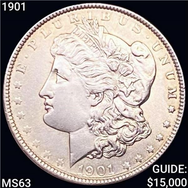 1901 Morgan Silver Dollar NICELY CIRCULATED+