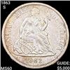 1863-S Seated Liberty Dime UNCIRCULATED