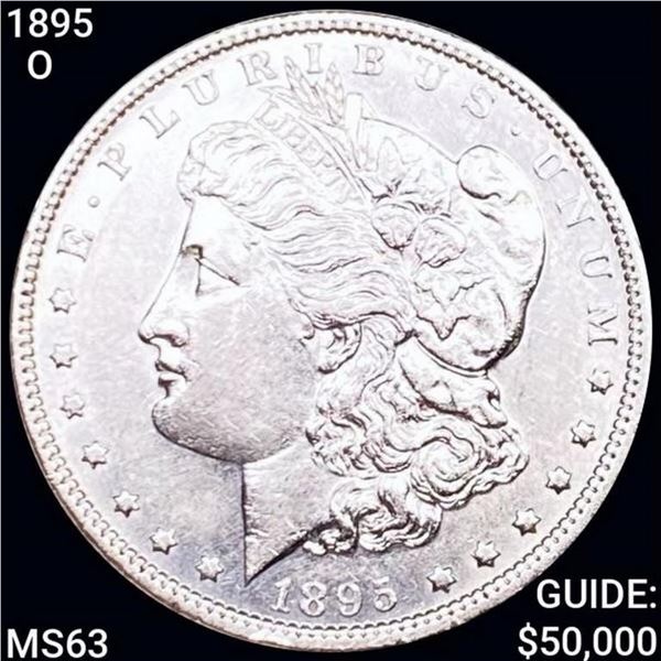 1895-O Morgan Silver Dollar NICELY CIRCULATED+