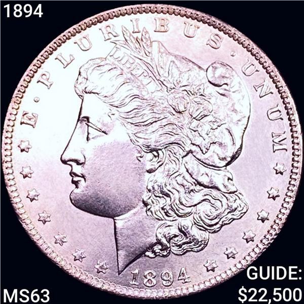 1894 Morgan Silver Dollar CHOICE BU