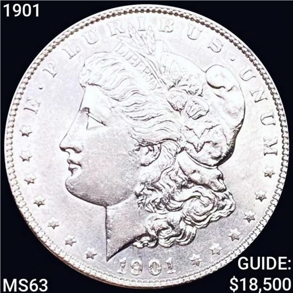 1901 Morgan Silver Dollar NICELY CIRCULATED+
