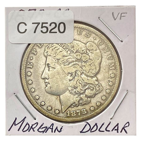 1878-CC Morgan Silver Dollar