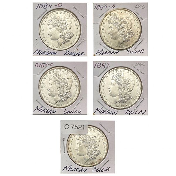 [5]1880-1884 Morgan Silver Dollar