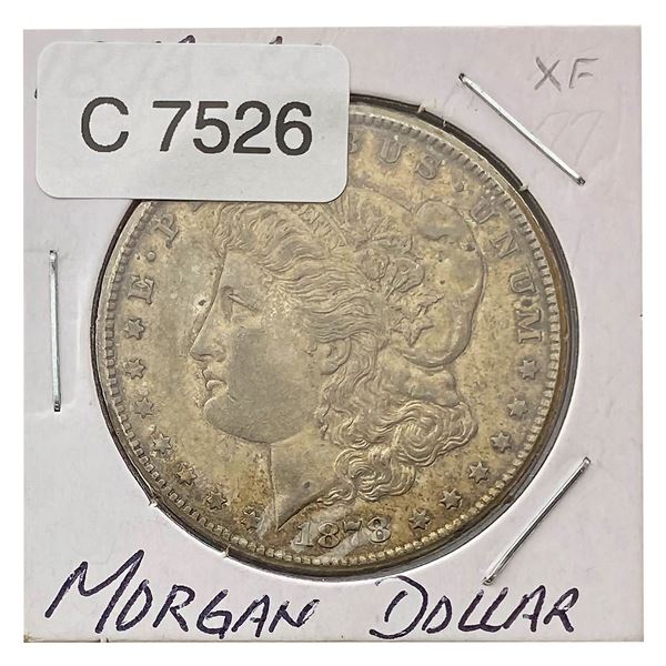 1878-CC Morgan Silver Dollar