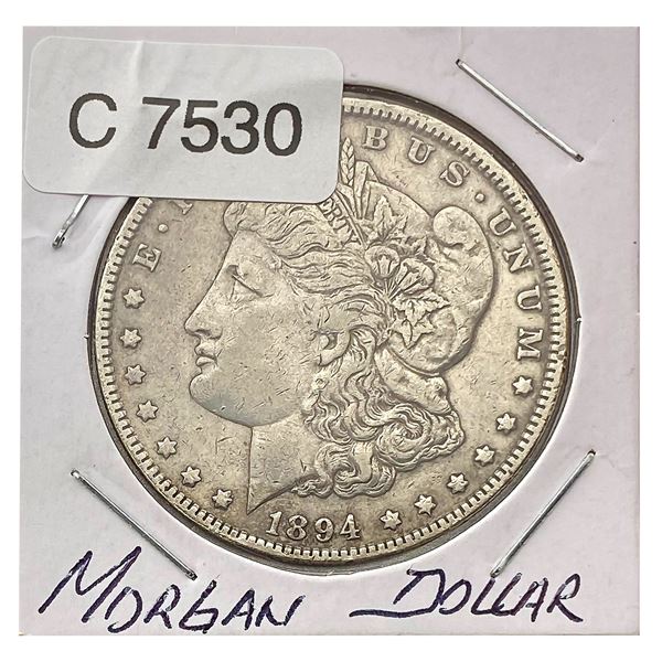 1894-O Morgan Silver Dollar