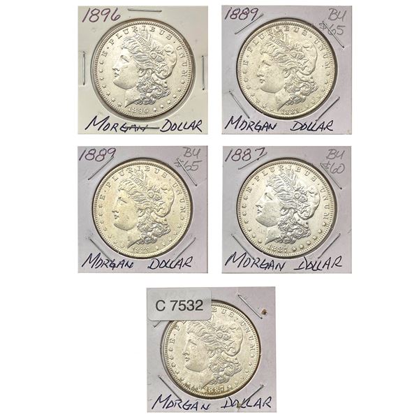 [5]1887-1896 Morgan Silver Dollar