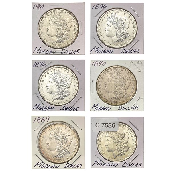 [6]1889-1900 Morgan Silver Dollar