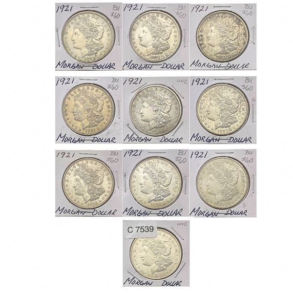[10]1921 Morgan Silver Dollar