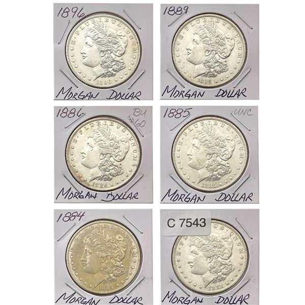 [6]1881-1896 Morgan Silver Dollar