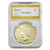 1926-D Morgan Silver Dollar PGA MS63+
