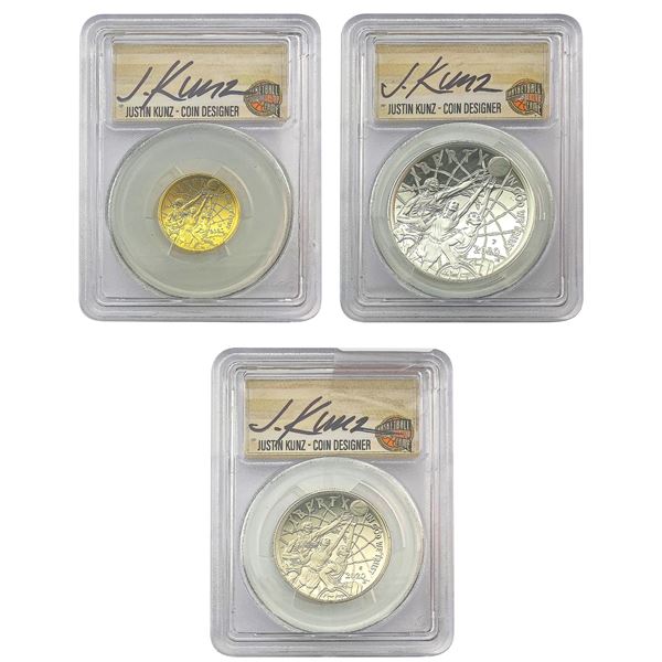 [3]2020 Basketball of HOF [50C-$5] PCGS MS/PR70