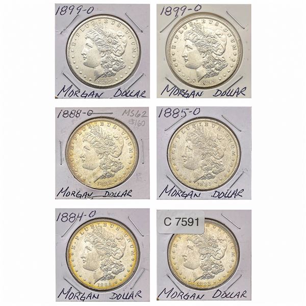 [6]1882-1899-O Morgan Silver Dollar