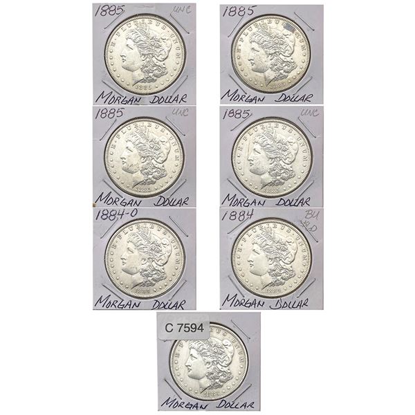 [7]1883-1885 Morgan Silver Dollar