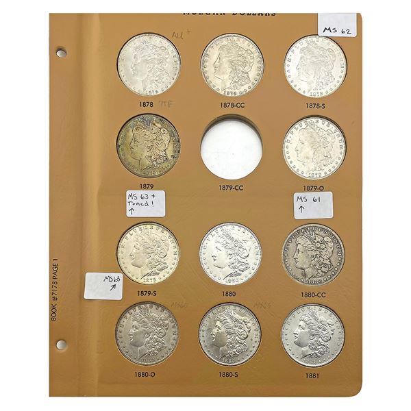[46]1878-1890 Morgan Dollars Album