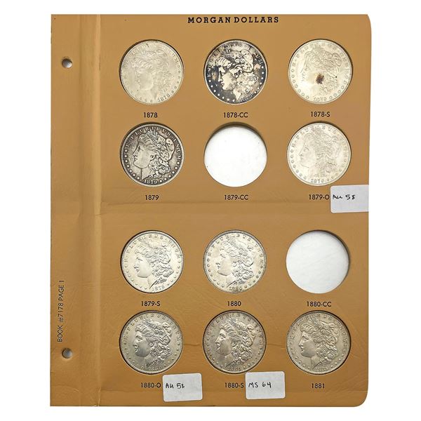 [49]1878-1893 Morgan Dollars Album