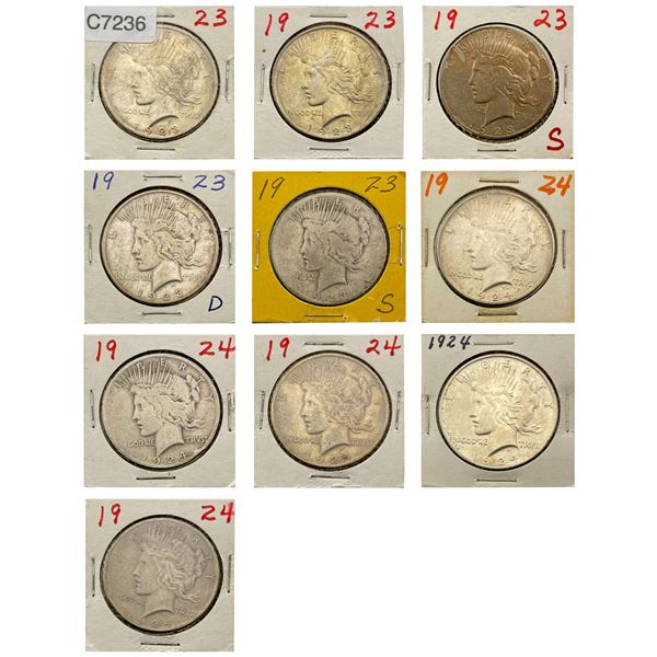 [10]1923-1924 Silver Peace Dollar