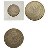 Image 2 : [3]1878-1917 Silver Morgan Dollars/Walking Lib 50C